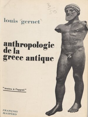 cover image of Anthropologie de la Grèce antique